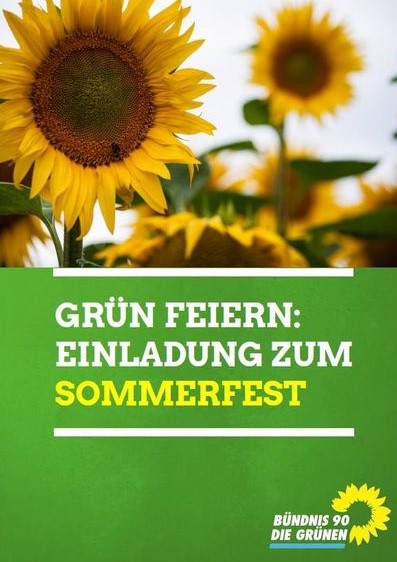 Grünes Sommerfest am 7.8.2021 in Beeskow